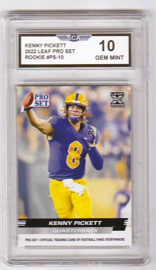 Leaf EXOTIC KENNY PICKETT RC 5シリ 2022 Leaf Exotic Rookie Kenny Pickett Pittsburgh Steelers RC