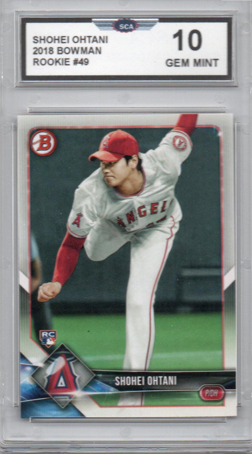 2018 Bowman Chrome Shohei Ohtani - Etsy