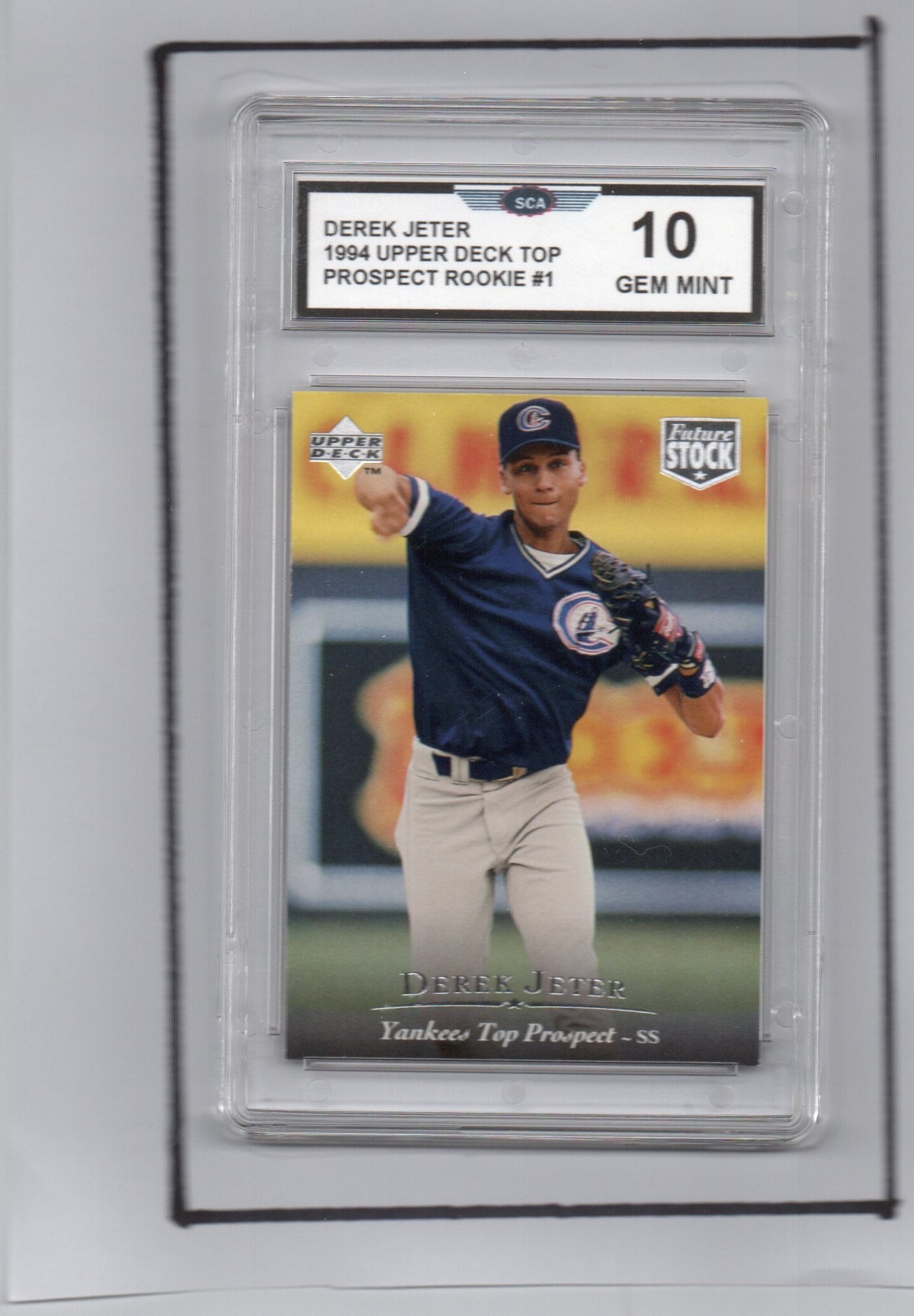 DEREK JETER 1994 Upper Deck Top Prospect Rookie Card -  Norway