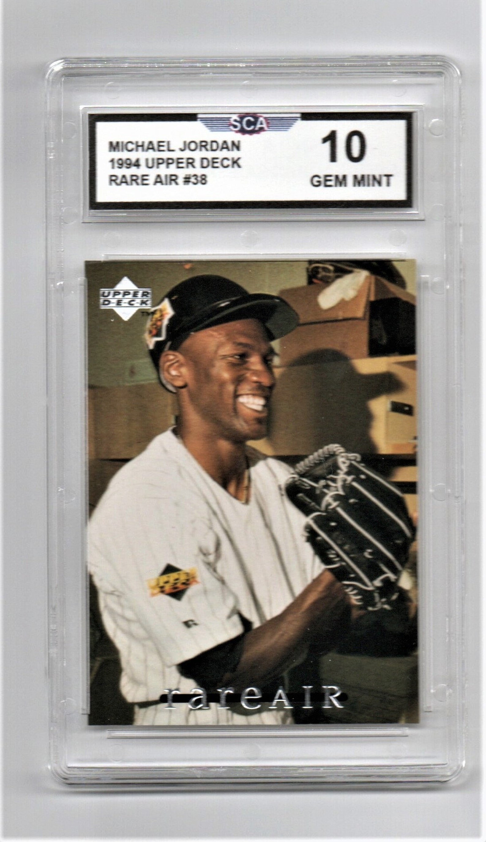 michael jordan upper deck baseball card 1994