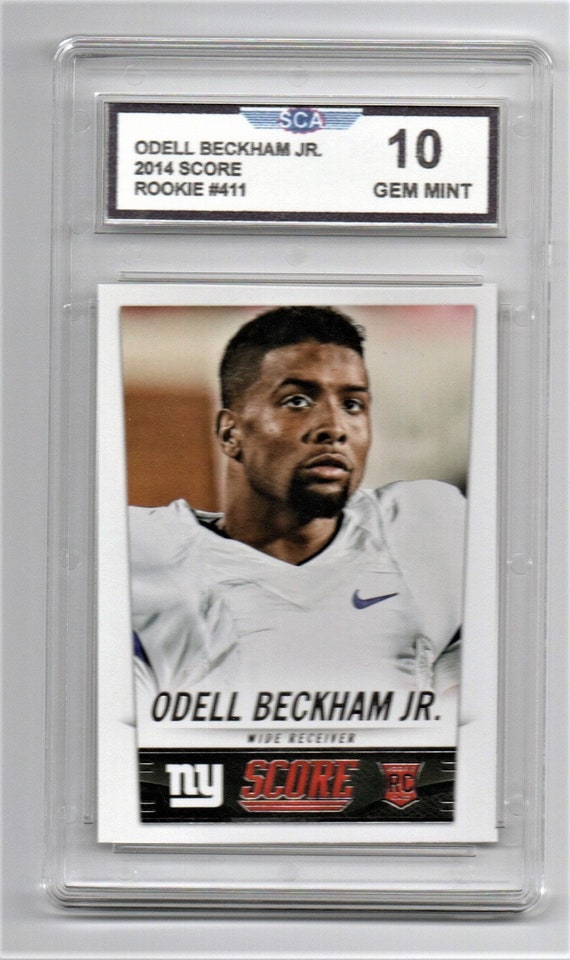 ODELL BECKHAM 2014 Score Rookie Card La RAMS - Etsy
