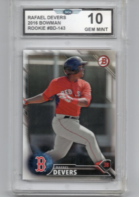 RAFAEL DEVERS 2016 Bowman San Francisco Giants Rookie Card