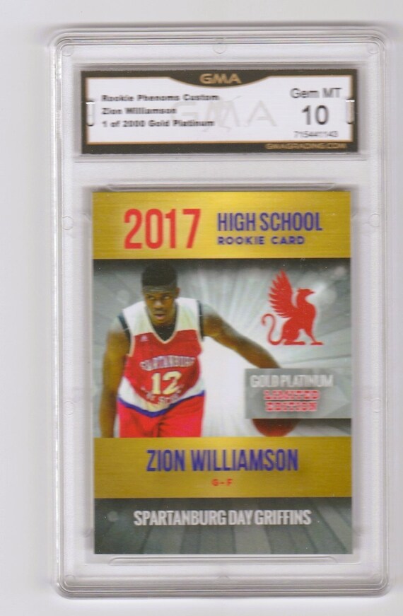 zion williamson graded rookie card Zion Williamson 2019 Panini Prizm Draft Picks #64 Rookie Card – Super  Sports Center main image 0