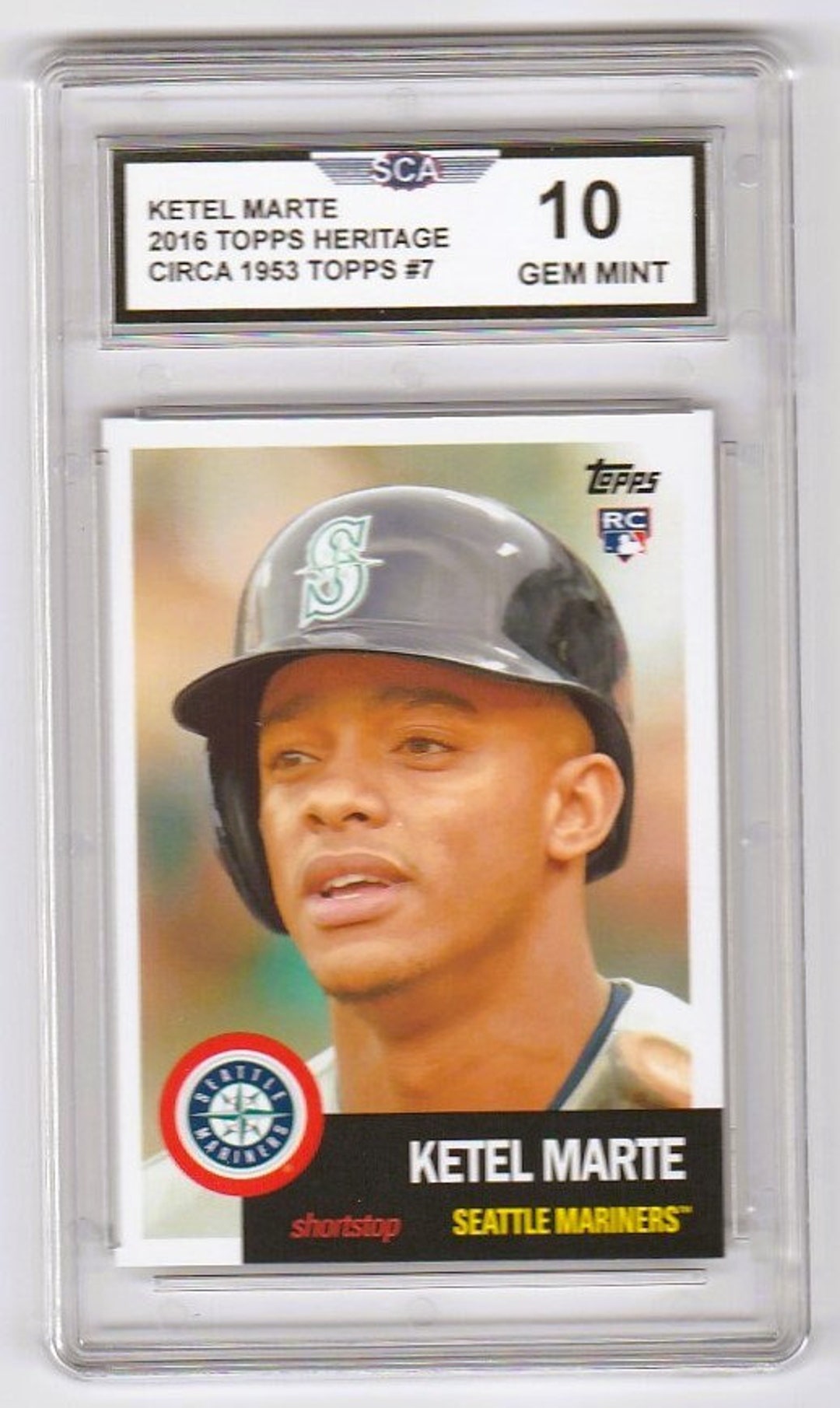 KETEL MARTE 2016 TOPPS Heritage Circa 1953 Topps Card Arizona