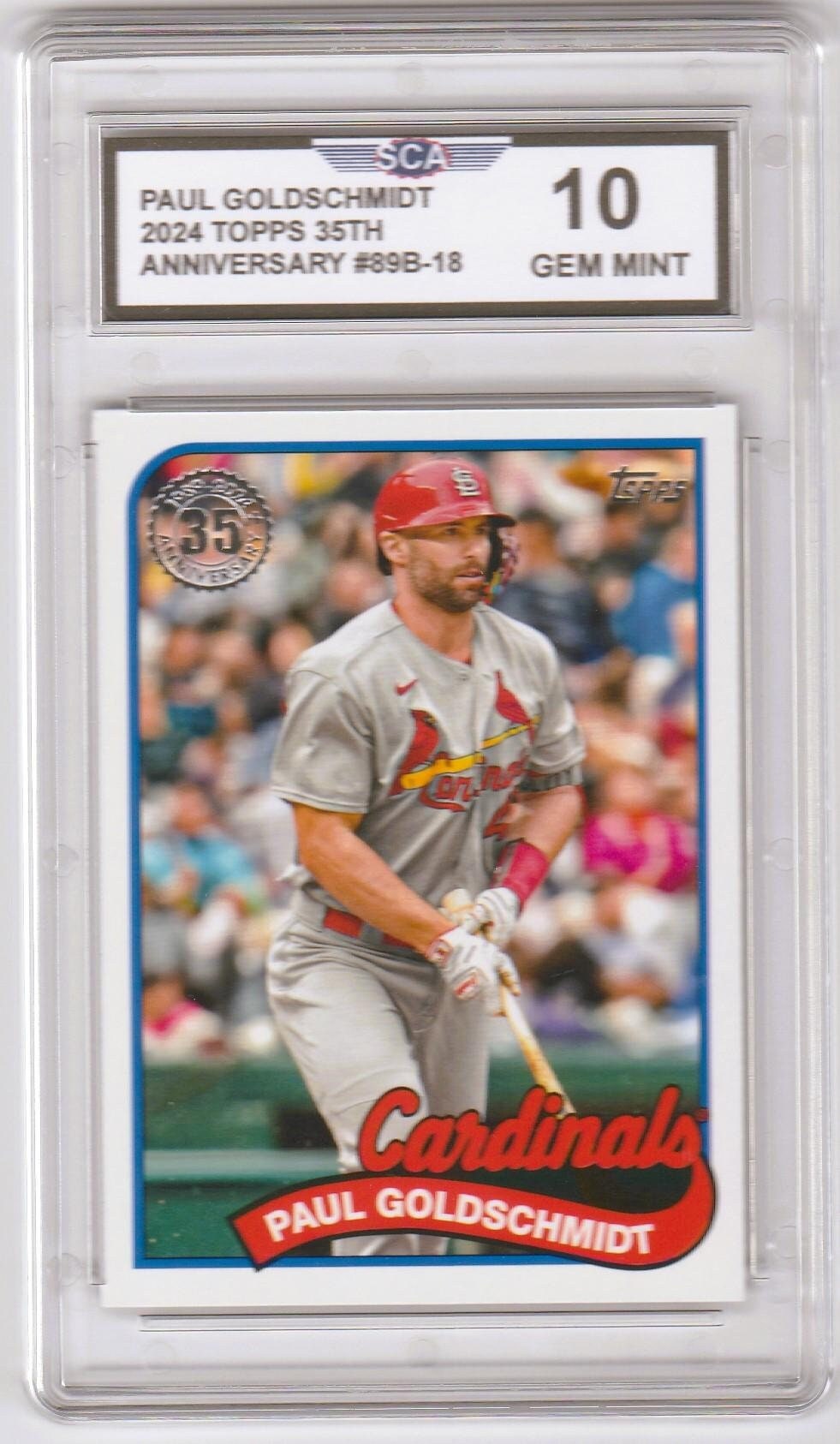 PAUL GOLDSCHMIDT 2024 TOPPS 35th Anniversary Card New York Yankees