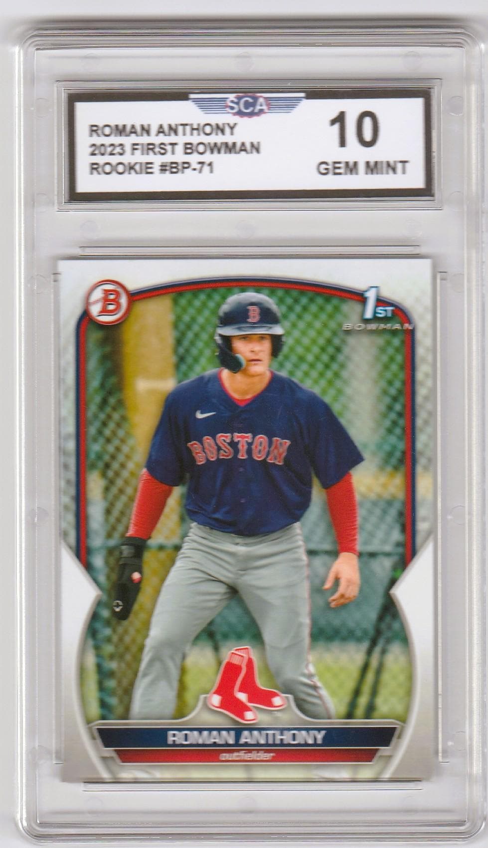 ROMAN ANTHONY 2023 FIRST Bowman Rookie Card Boston Red Sox - Etsy