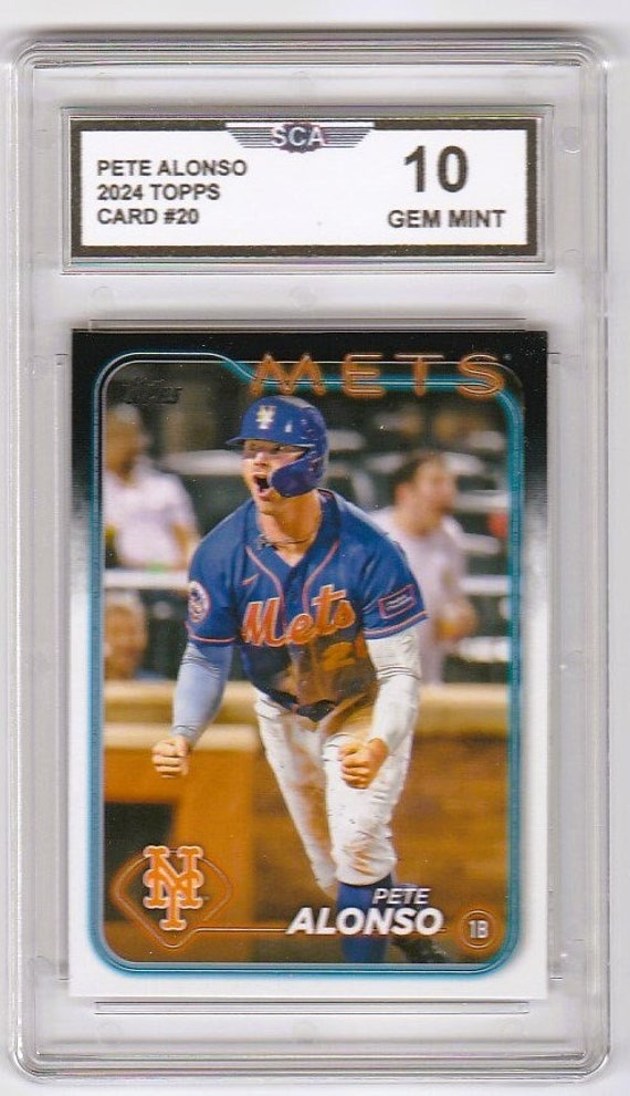 PETE ALONSO 2024 TOPPS Card New York Mets - Etsy