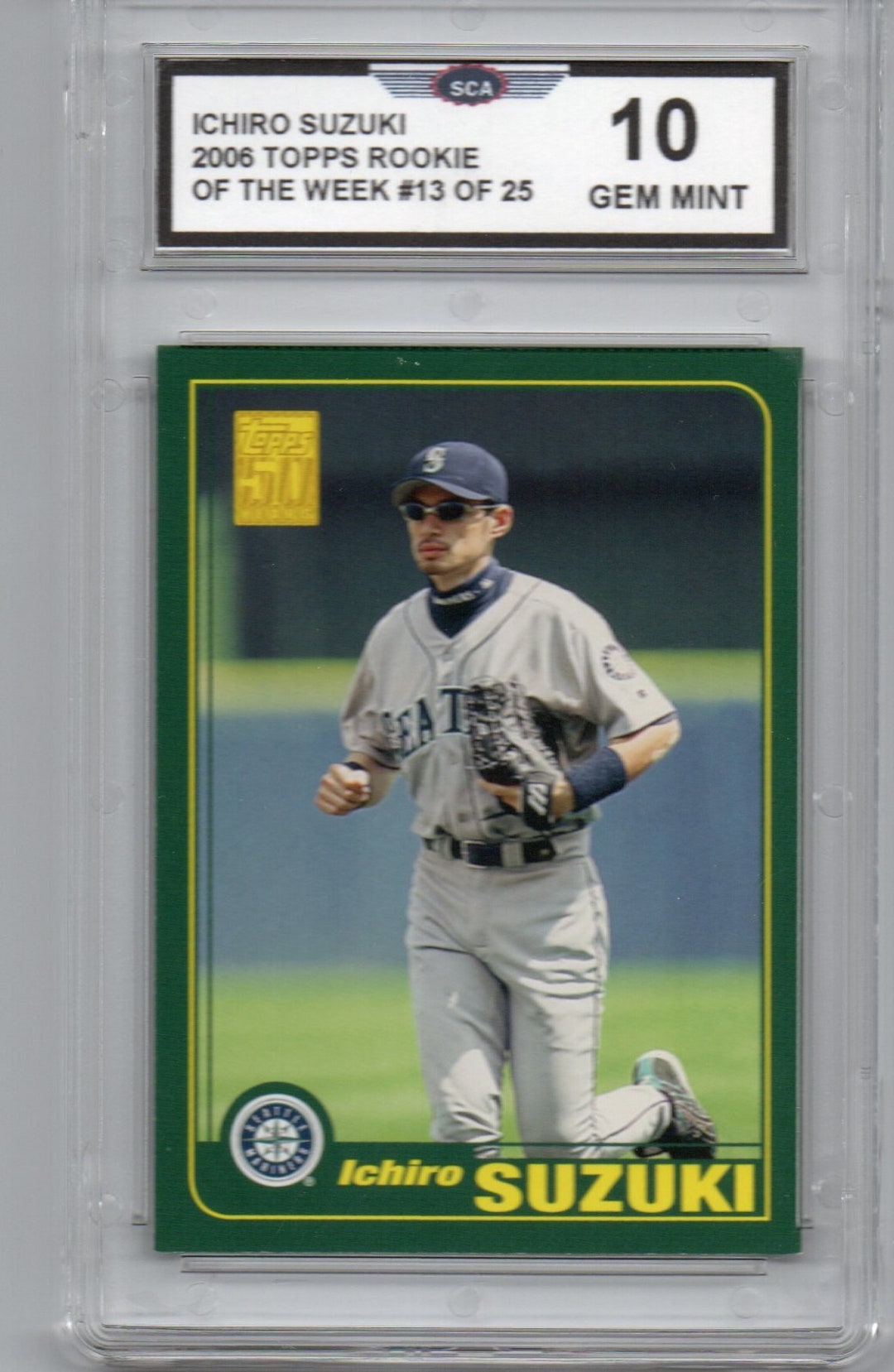 ICHIRO SUZUKI 2006 TOPPS Rookie of the Week. 