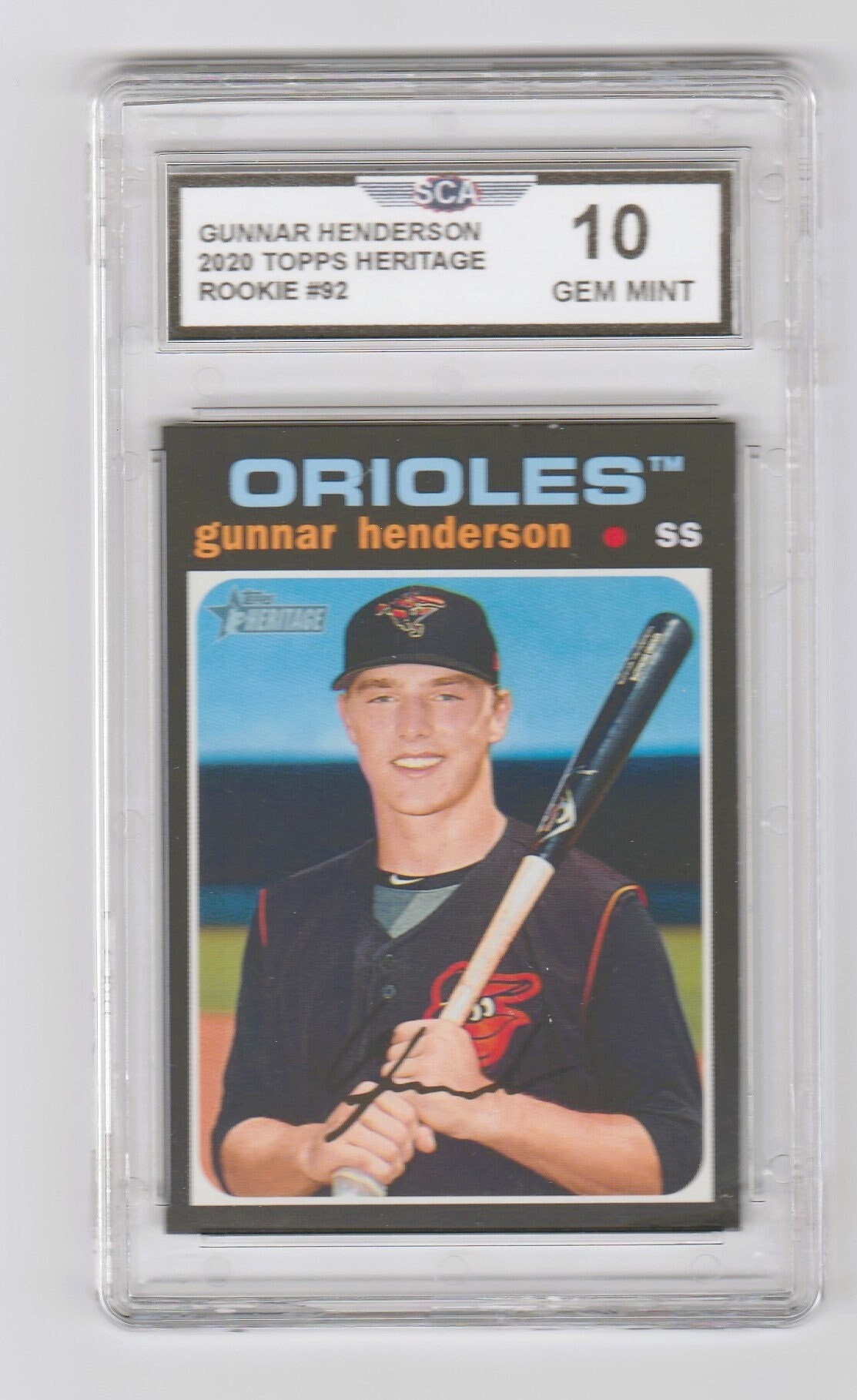 GUNNAR HENDERSON 2020 TOPPS Heritage Rookie Card - Etsy