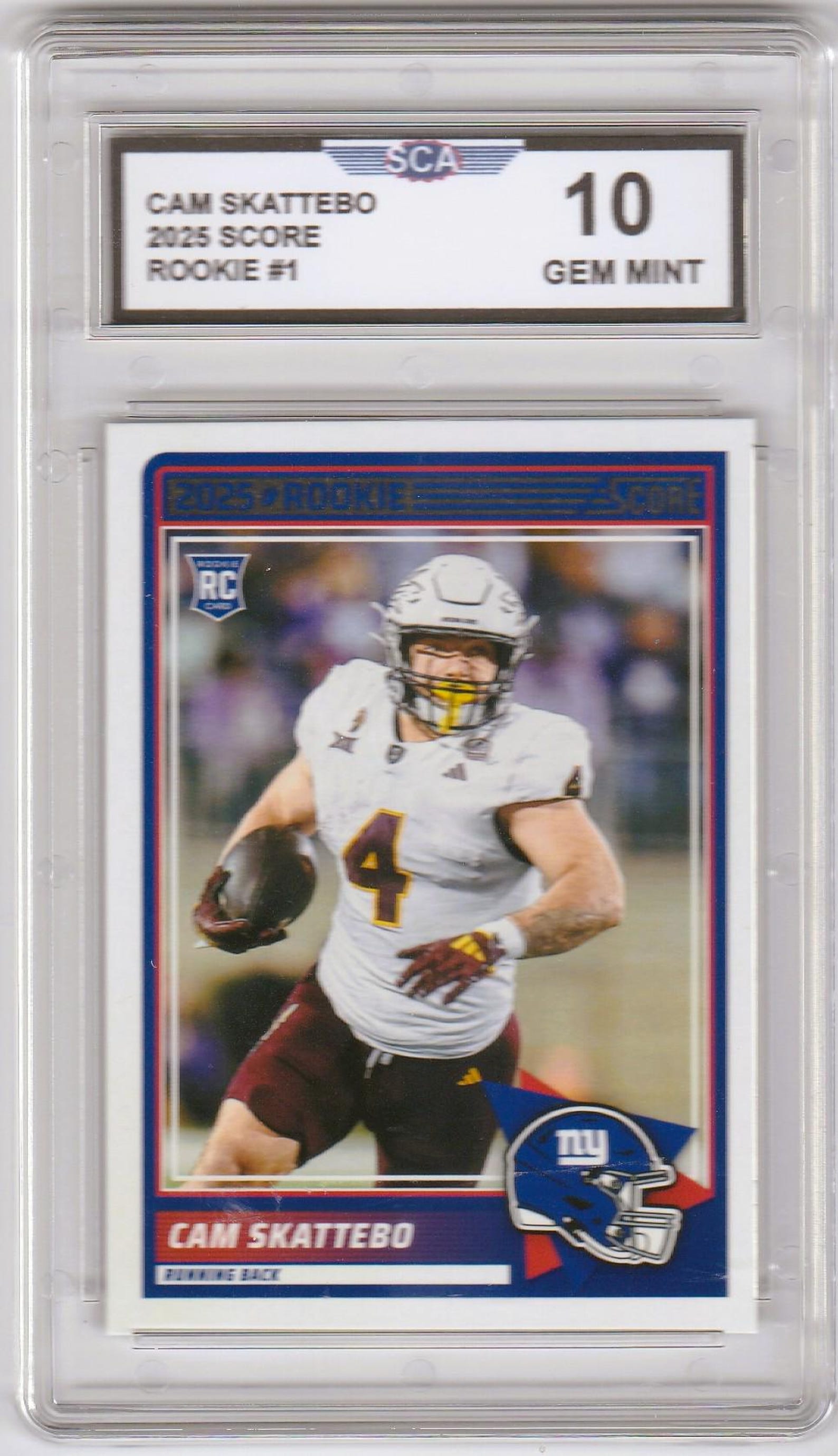 CAM SKATTEBO 2025 SCORE Rookie Card New York Giants Running Back - Etsy