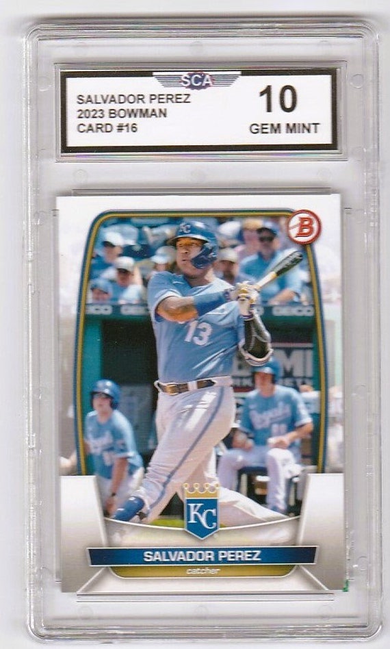 SALVADOR PEREZ 2023 BOWMAN Card Kansas City Royals Catcher