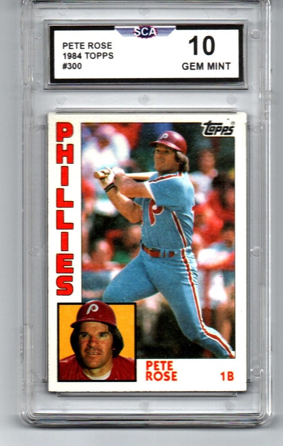 PETE ROSE 1984 Topps Baseball Card 