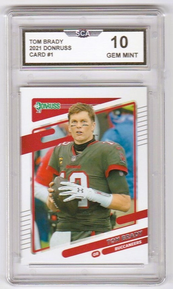 TOM BRADY 2021 DONRUSS Football Card Tampa Bay Buccaneers