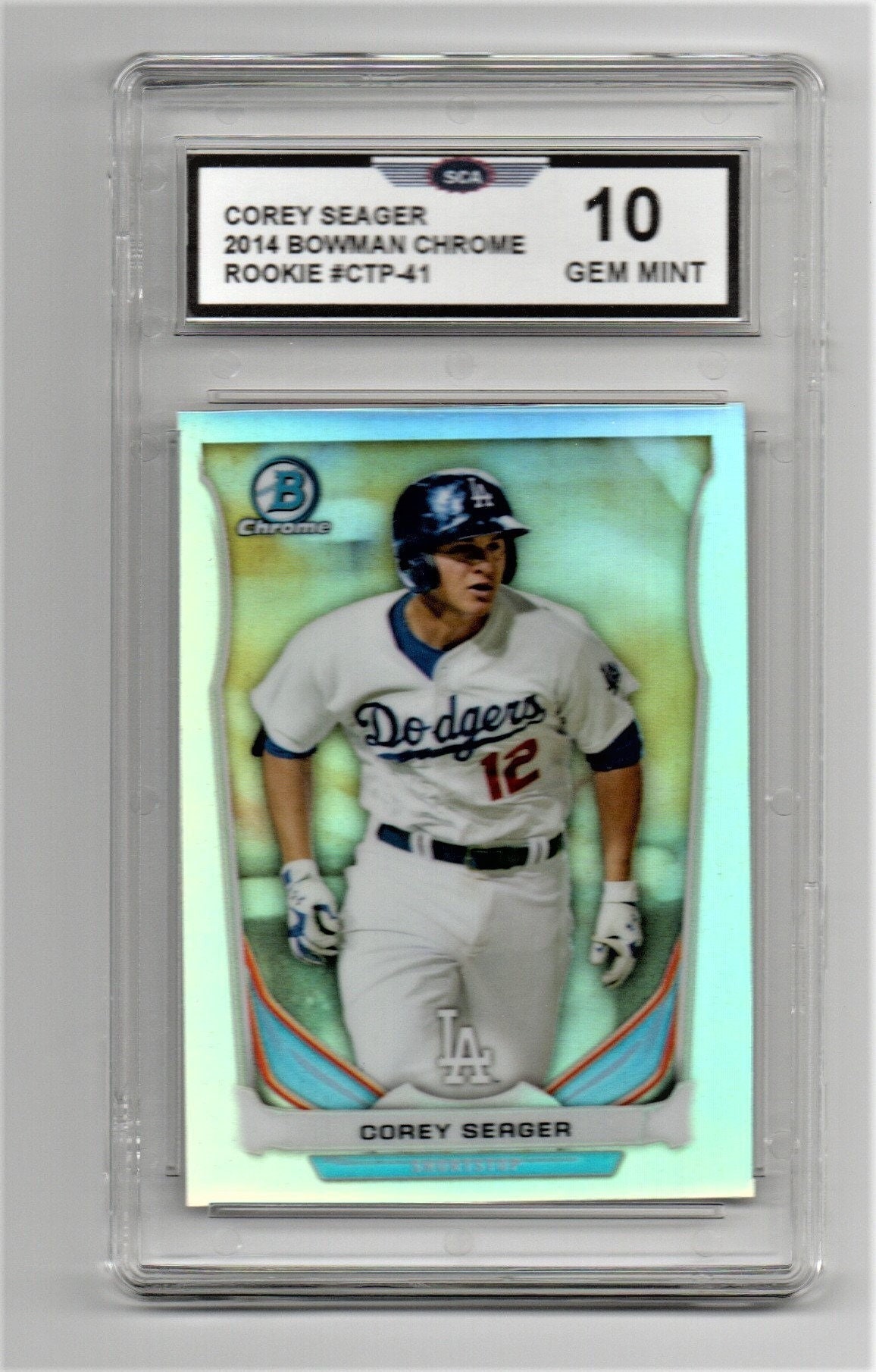 COREY SEAGER 2014 Bowman Chrome Rookie Card - Etsy Canada