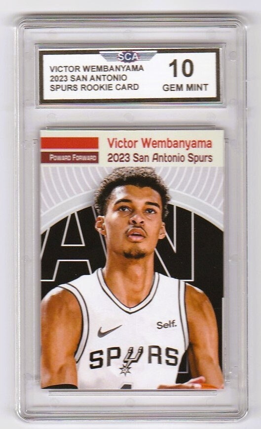 VICTOR WEMBANYAMA 2023 SAN Antonio Spurs Rookie Card