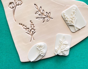 Clay stamps quarantine crafts soap stamp mini stamp block print polymer clay stamps fabric stamp Moth stamp