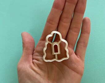 Polymer clay shape cutter | abstract donut frame earring cutter | earring mould | clay supplies |  diy jewellery | mold | HIPSTER PENDANT