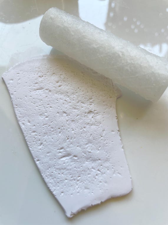Stone texture roller for polymer clay | pumice vulcano moon rock texture roller⎥Polymer Clay Tools⎥Hand Roller⎥Clay Texture Tool |