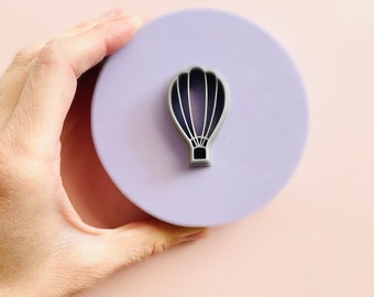 Polymer clay shape cutter | hot air balloon earring cutter | 3D printed travel earring mold |clay embossing supplies tools | HOT-AIR BALLOON