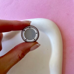 Round bezel shape cutter for polymer clay earrings