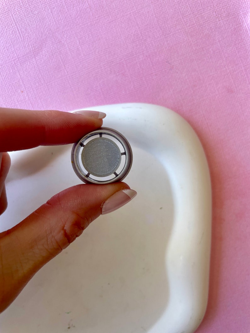 Round bezel shape cutter for polymer clay earrings