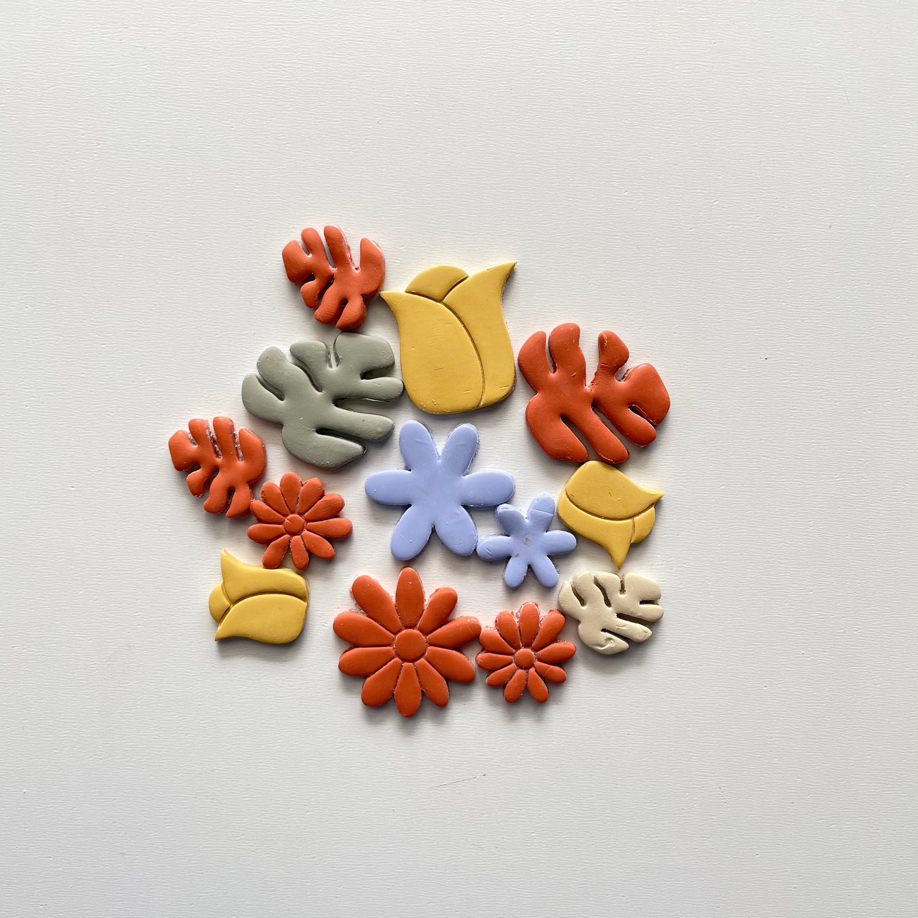 Polymer Clay Shape Cutter Flower Clay Cutters Bundle Etsy UK