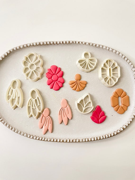 Moules De Découpe En Argile Douce En Forme De Cactus Pour