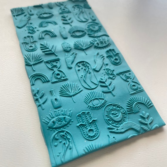 DIY Texture Sheets From Polymer Clay, Part 2 Design Your Own 