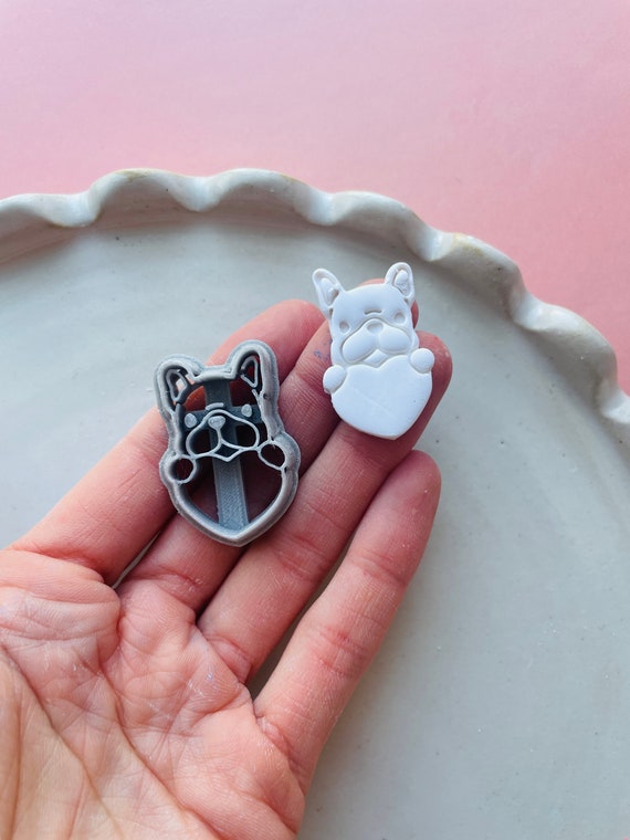 Polymer clay cutters Kitty valentine clay earrings tools jewellery making
