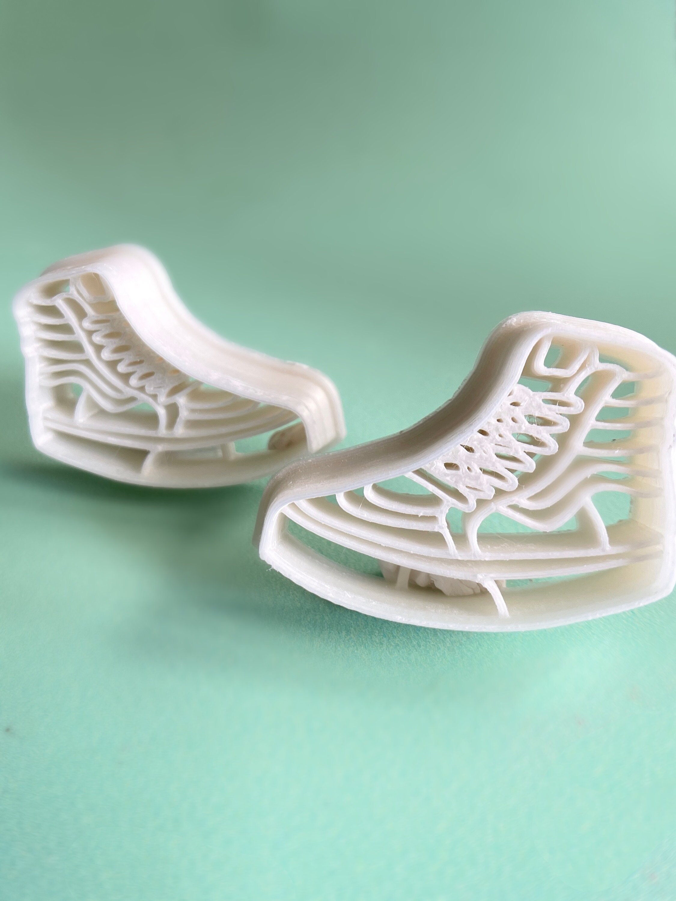 Skateboard Shoes Shape Cutter for Polymer Clay | Street Flat Shoes ...