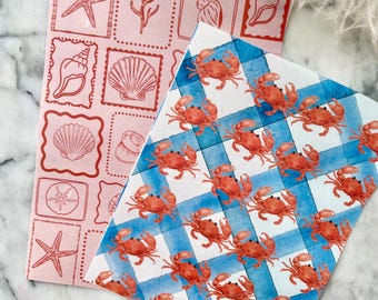 貝殻サマークレイ転写シート、水溶性転写紙、ポリマークレイ画像転写