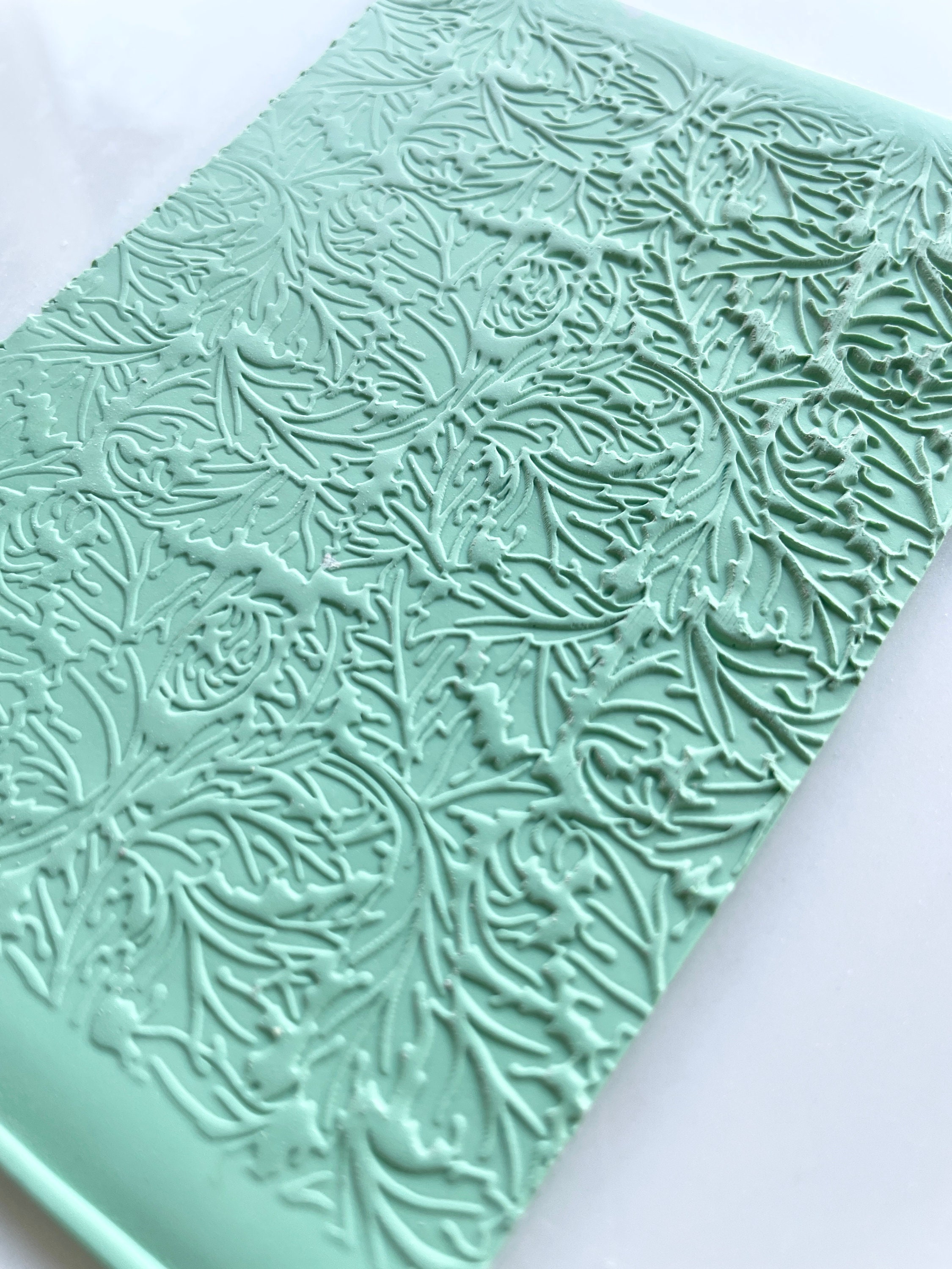 Tropical Polymer Clay Texture Sheet Texture Mat for Polymer Clay