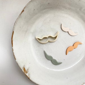 Vormsnijder van polymeerklei | hipster oorbeluitsteker | funky oorbelvorm | klei benodigdheden | handgemaakte doe-het-zelf sieraden | schimmel | SNOR