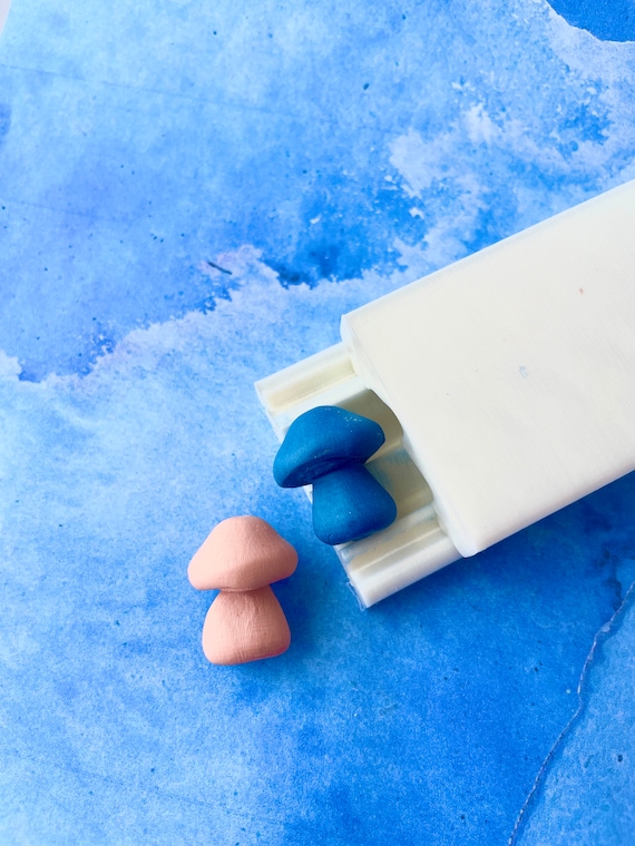 3D file Polymer Clay Mushroom Bead Roller, Mushroom Earrings, Custom Bead  Roller, Bead Making Tool 🍄・3D printing template to download・Cults