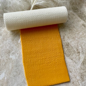 Texture roller for polymer clay | linen fabric roller | clay texture⎥Polymer Clay Tools⎥Hand Roller⎥Clay Texture Tool | rolling pin