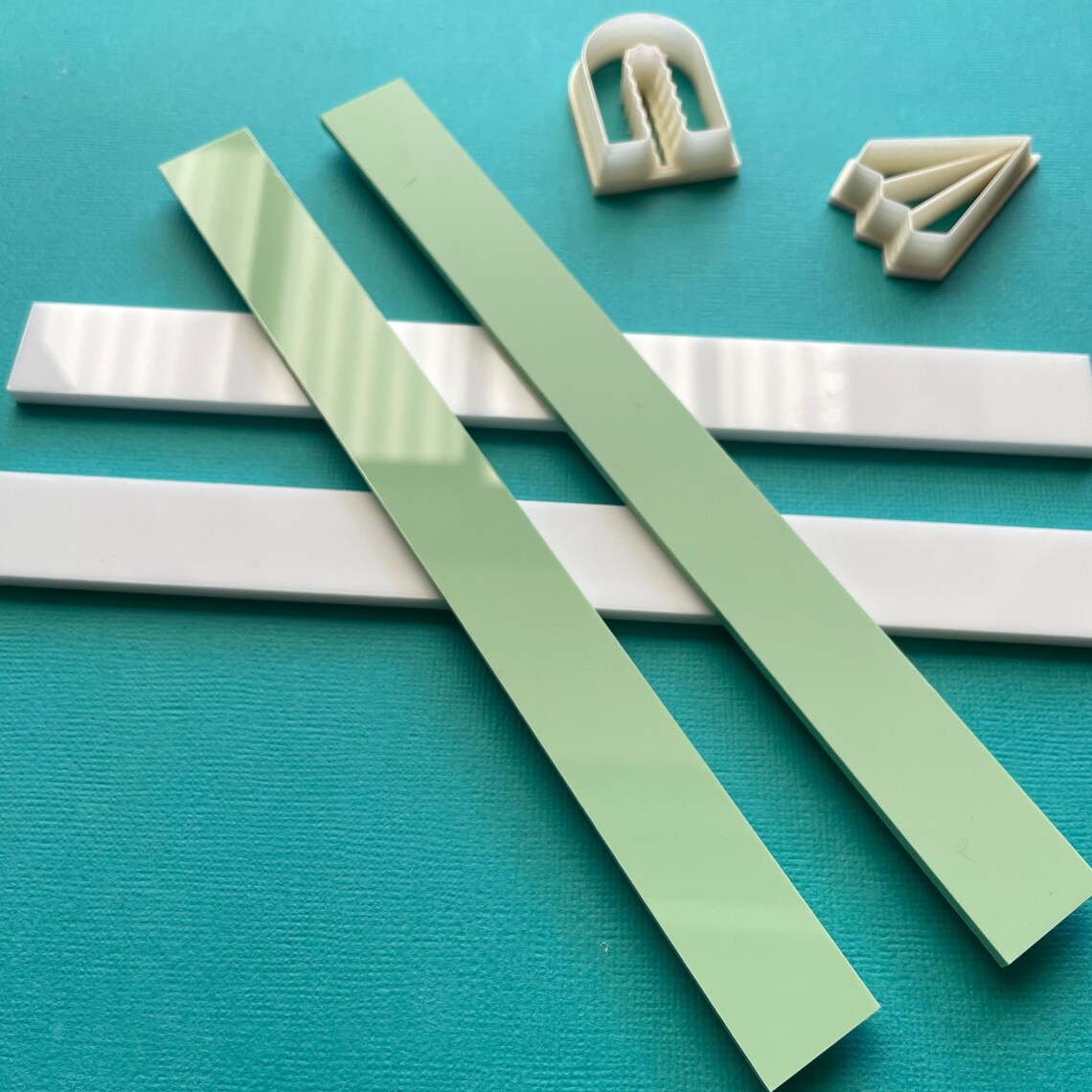 Polymer clay thickness guides depth sticks polymer clay Etsy