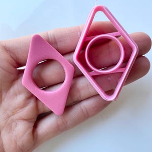 Clay cutter | book opener shape cutter for polymer clay | mould to make thumb page holder with polymer clay, ceramic and air-dry clay