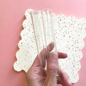 Glass test tube for propagation stations