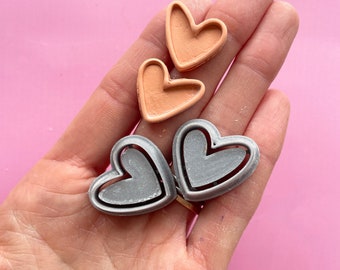 Valentines Polymer Clay Cutter, Lip Valentines Clay Cutters, 3D