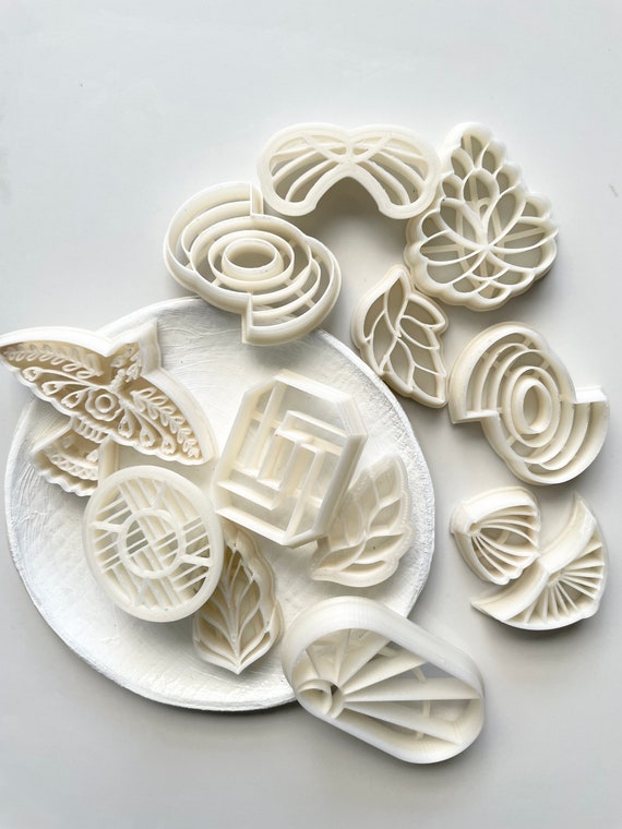 3D Printed Cortadores de arcilla polimerica- circulos by cristinauy