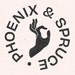 PhoenixandSpruceclay store logo