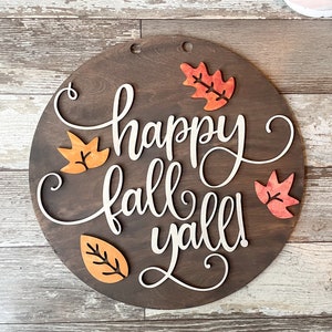 Fall Door Hanger | Door Decor | Craft Kit | Paint Kit | Fall Decor | DIY Home Decor | Fall Door Decoration | Door Hanger DIY Kit