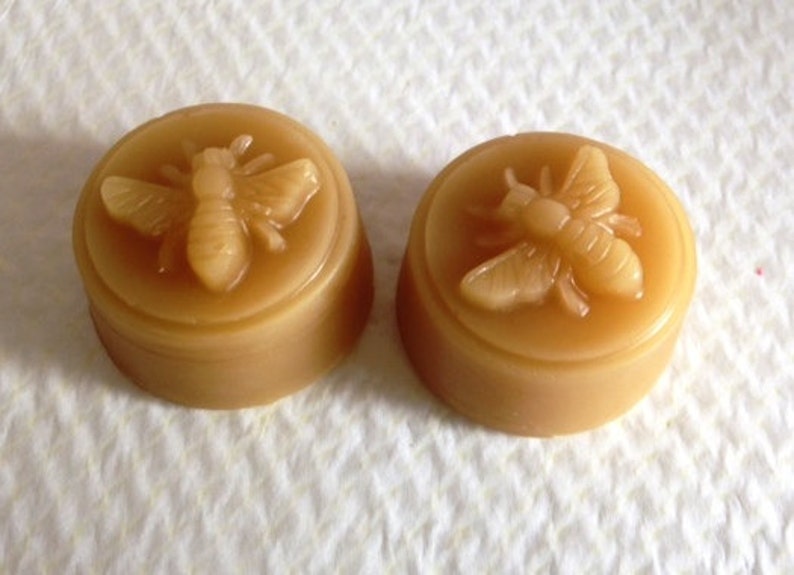 Country Apple Apricot Peach Beeswax Melts Tarts with Honeybee 4 Scents Maple Cream Natural Beeswax Use with Tart Warmers 100/% Natural