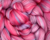 4 ozs Lilacs Bamboo Fiber, combed top, roving, spinning fiber, blending fiber, paper making, plant fiber, vegan fiber