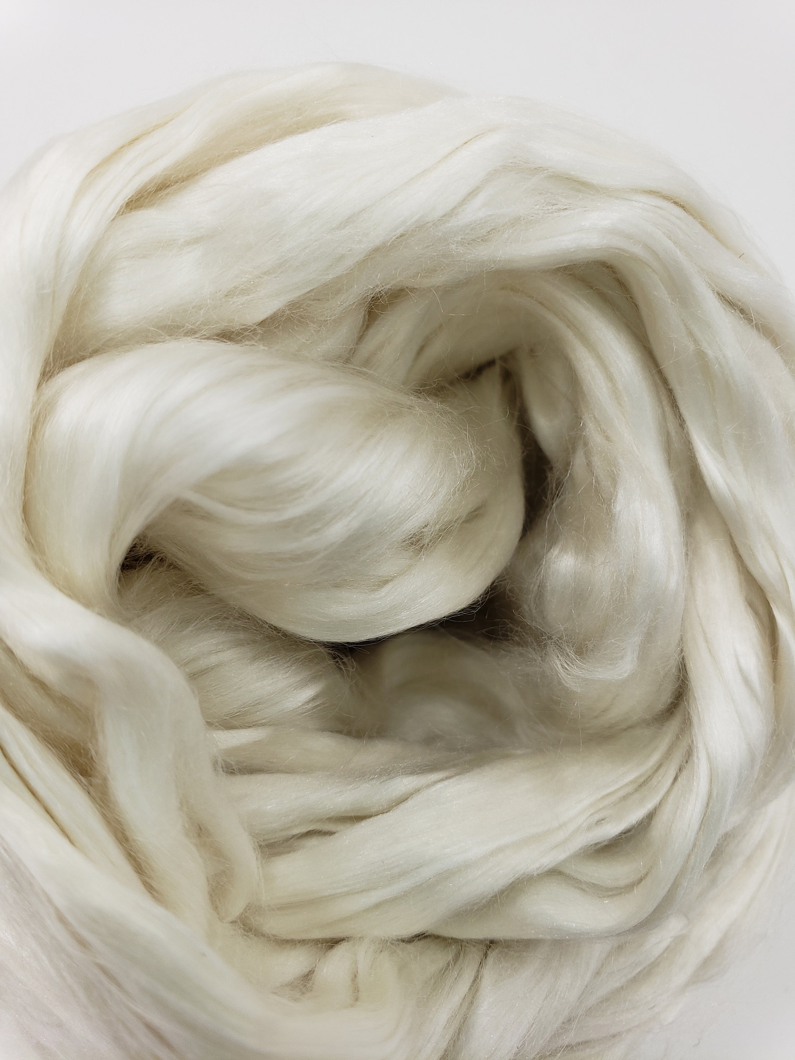 1 Oz Mulberry Silk Grade A Spinning Fiber Roving Combed Etsy