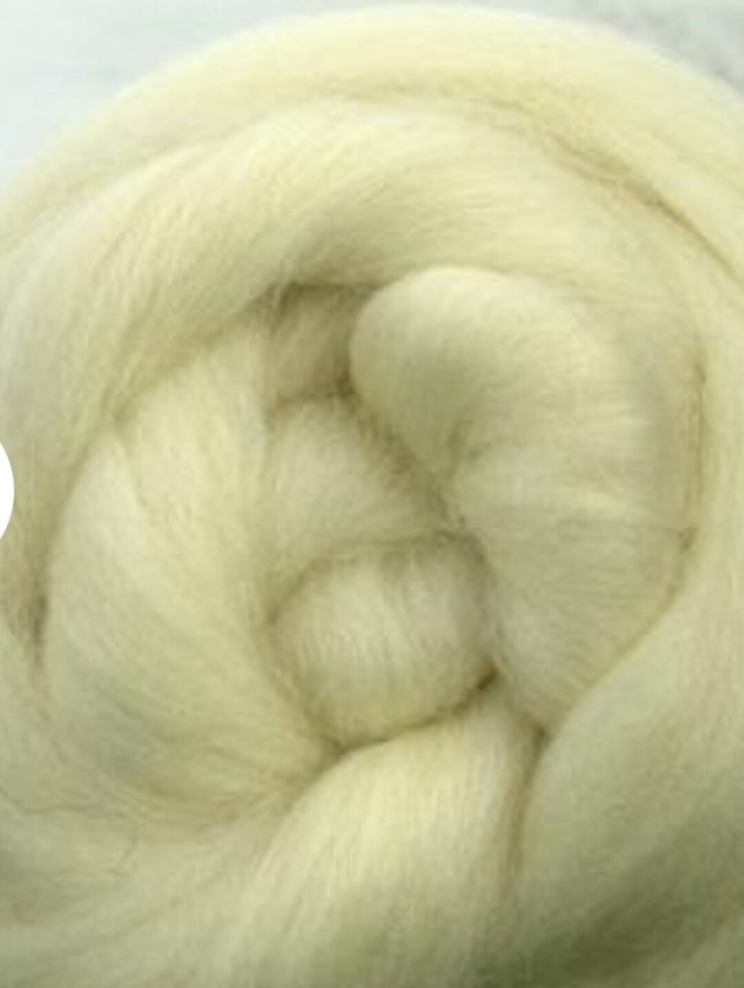 Jacob Fiber 1 Lb White Jacob Combed Top, Roving, Spinning Fiber, Felting Fiber ...