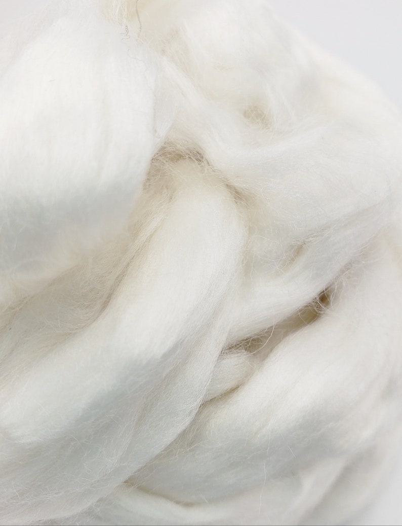 4 Ozs Seacell Fiber Cellulose Combed Top Roving Spinning - Etsy