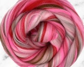 Sakura Merino, 4 oz braid, combed top, roving, spinning or felting fiber, custom blend