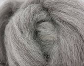 1 lb Grey Icelandic combed top, roving, spinning fiber, felting fiber, lopi yarn, wool, by the pound