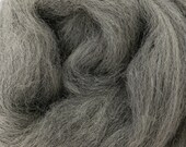 1 lb Grey Corriedale combed top, roving, wool by the pound, spinning fiber
